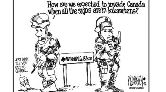 Prime Minister Carney comments on possibility of U.S. military action