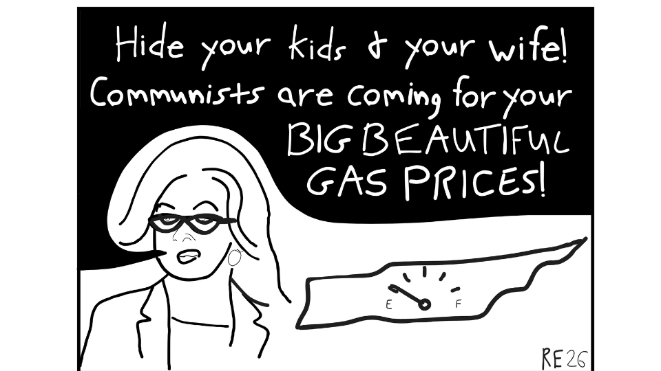 Marsha Blackburn red-baits to distract from affordability crisis