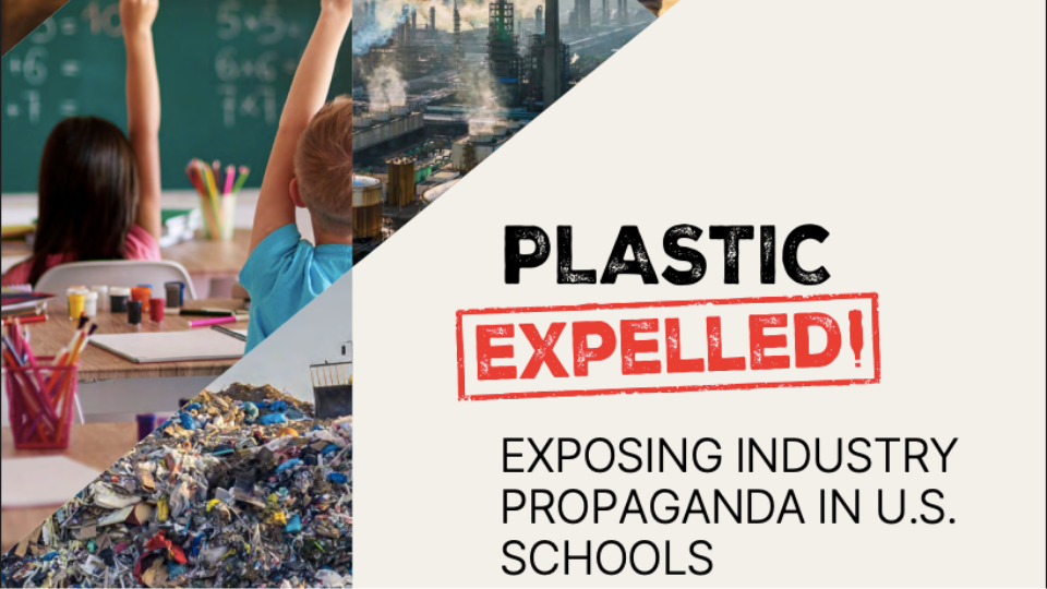 When plastic companies write the lesson plans
