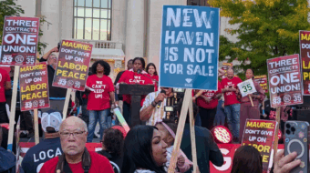 Yale clerical workers say automation is eroding their jobs
