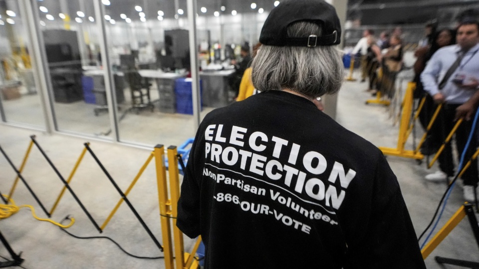 Huge early vote and election protection effort seen in the states