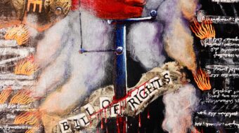 POLITICAL ART: ‘I.C.E. Evil Hand!’