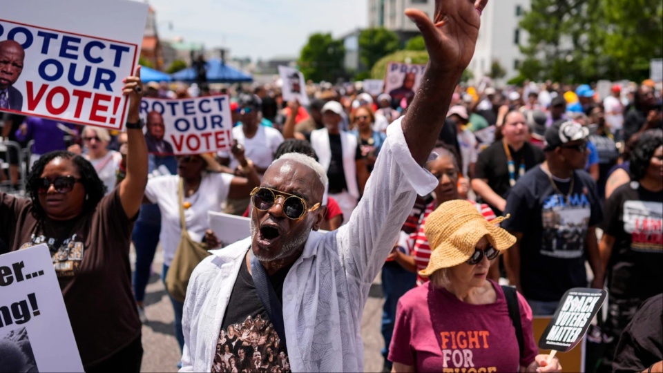 May Day Strong coalition pressures corporations to defend voting rights