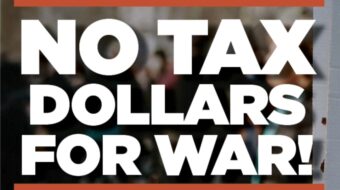 Message to Congress: No tax dollars for war