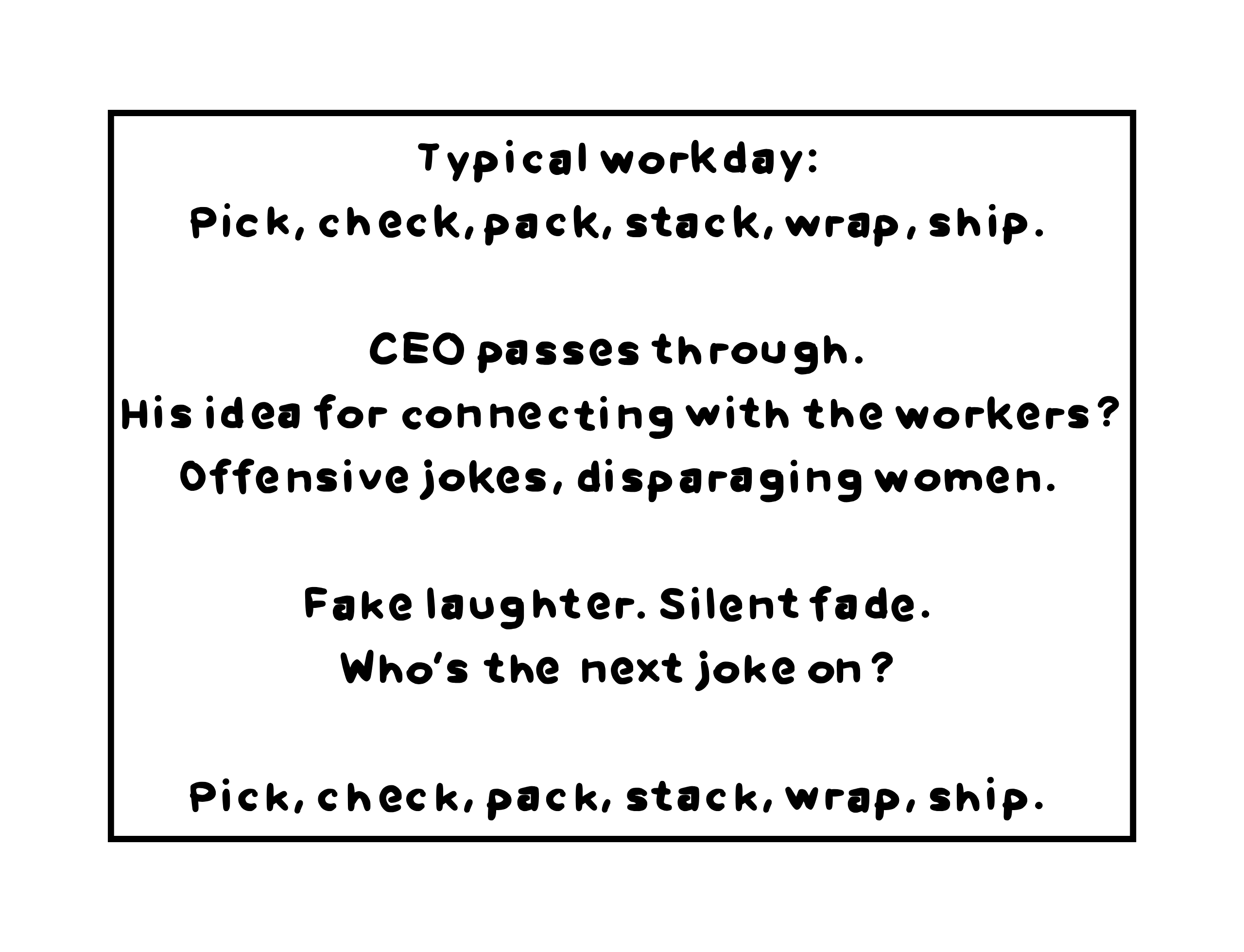 Proletarian poetry: A typical workday