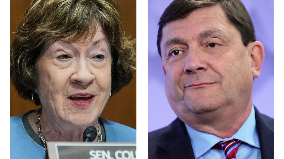Susan Collins forced onto defense in Maine Senate debate